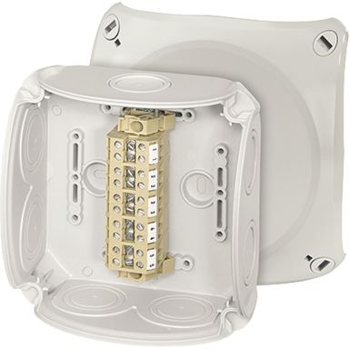 Hensel DK 0604 A Kopplingsdosa med plint, CU/AL